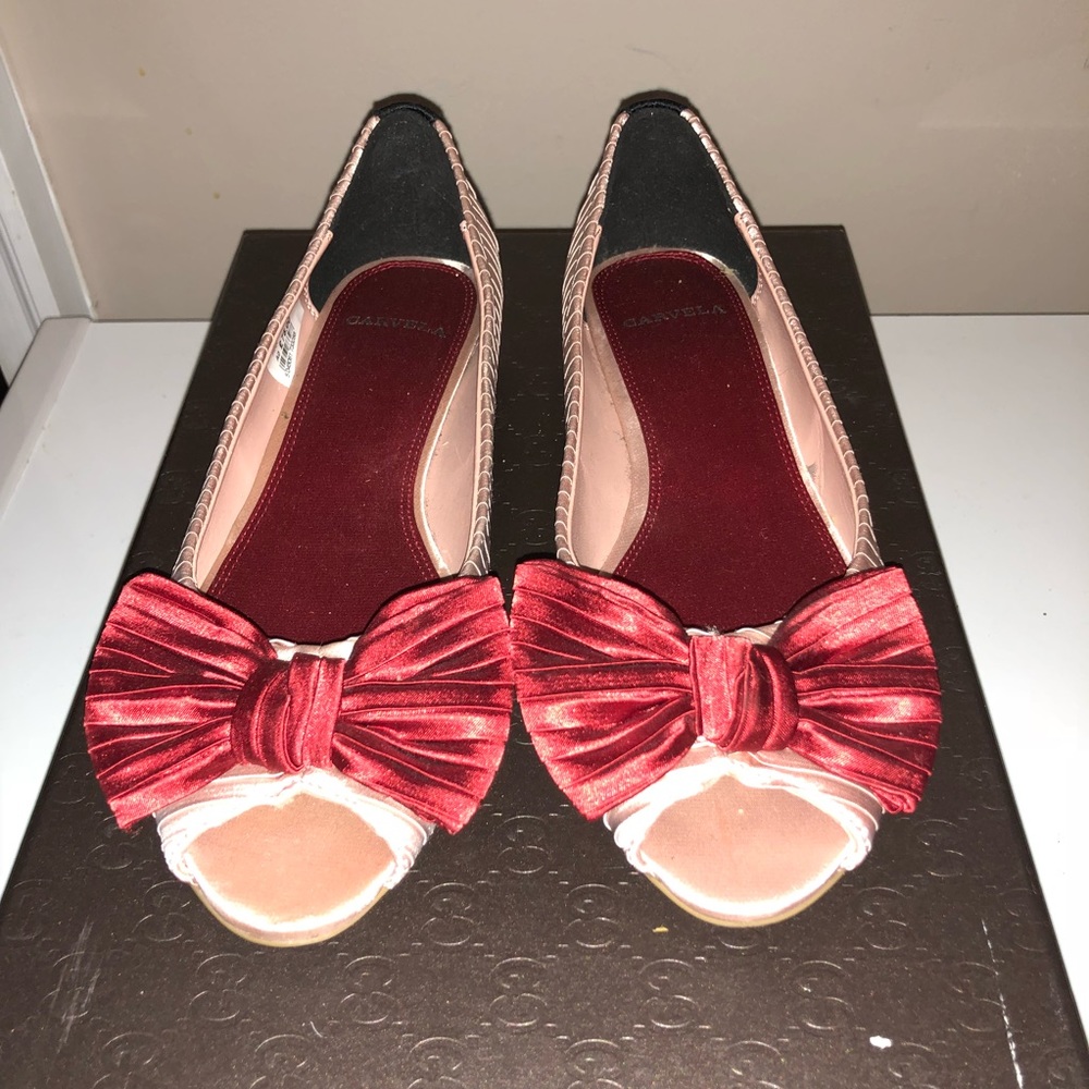 Carvela Peep toe flats new